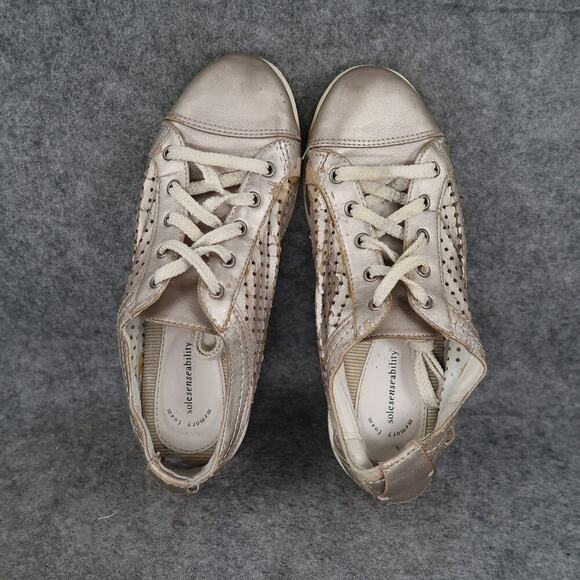 Sole Sensibility Shoes Womens 6.5 Lifestyle Trainers Perforated Sneakers Casual - Picture 6 of 14